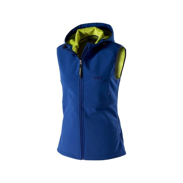 Softshell-Weste für Damen Yunga, XS, blau