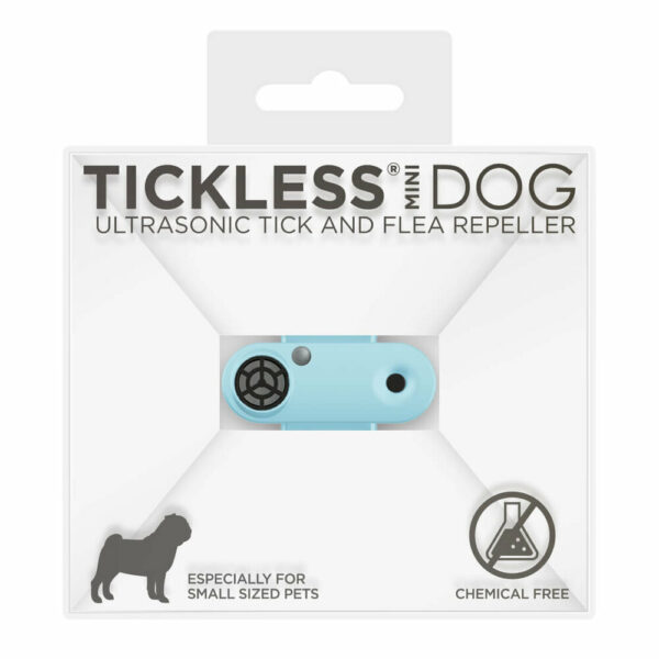 Tickless Mini Pet Ultraschall Zeckenschutz für kleine Hunde, babyblau