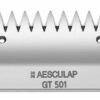Aesculap Schermesser Econom GT501, 15 Zähne, Obermesser, Schneidplatte