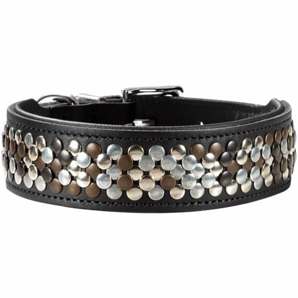 Halsband Arizona Up, 41 - 49 cm, Breite 3,9 cm, schwarz