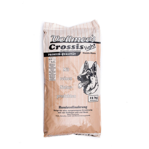 Vollmer's Crossis light Hundefutter, 15kg