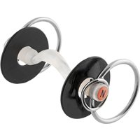 Nathe Standardgebiss mit zusätzlich kleinen RingenZungenfreiheit 20mm
