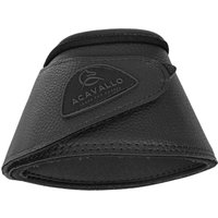 Acavallo Bell Boots In Pu Leather WVelcro Fastening